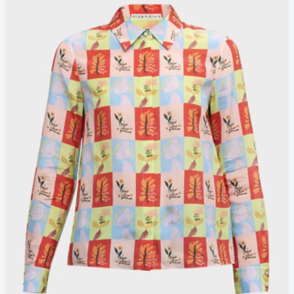 Alice Olivia Gratitude Willa Blouse